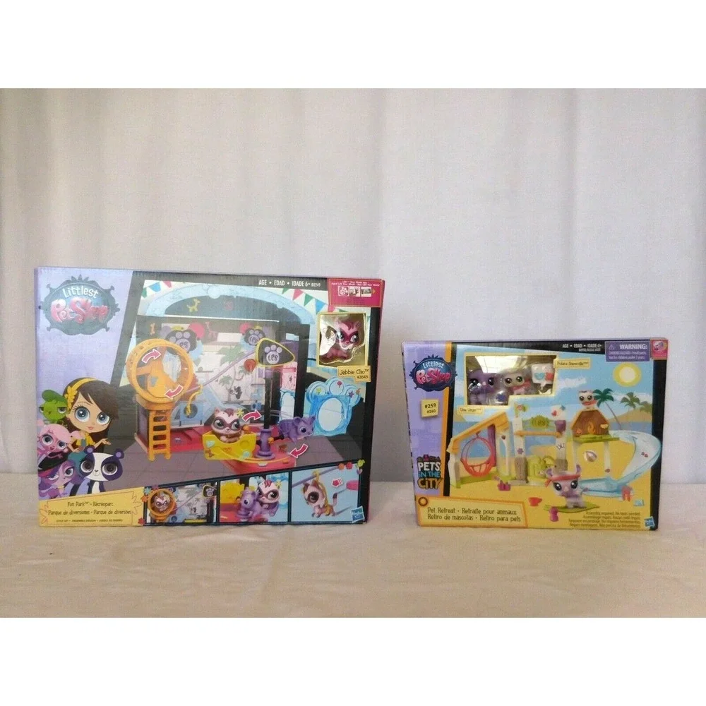 LPS Littlest pet shop fun‎ park playset + Littlest Pet Shop PET RETREAT Pets In